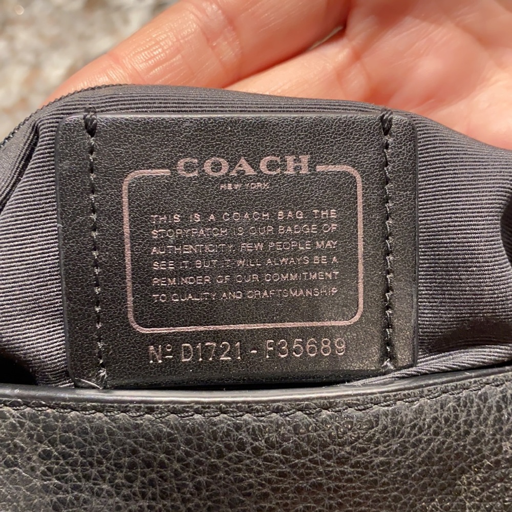Coach handbag. - Picture 3 of 3
